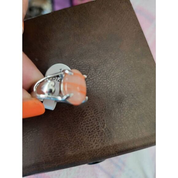 Cherry Blossom ring with hearts sz9 new - Picture 2 of 2